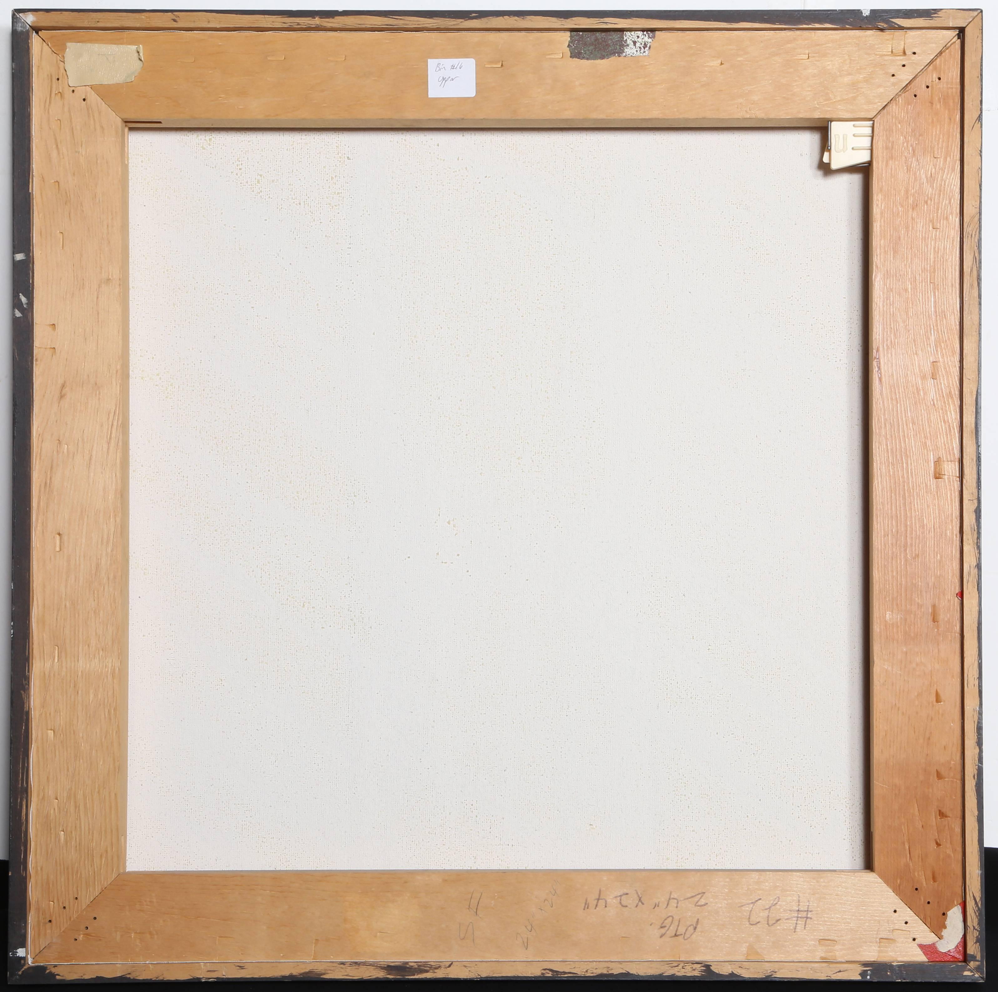 Dan Teis, Pittura acrilica astratta con collage in vendita 2