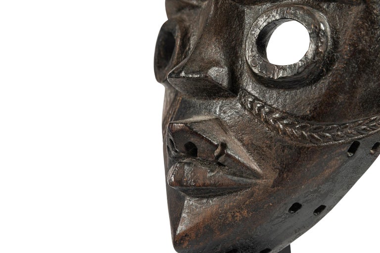 Dan-Toure, Face Mask, Ivory Coast, Late 19th Century For Sale 3