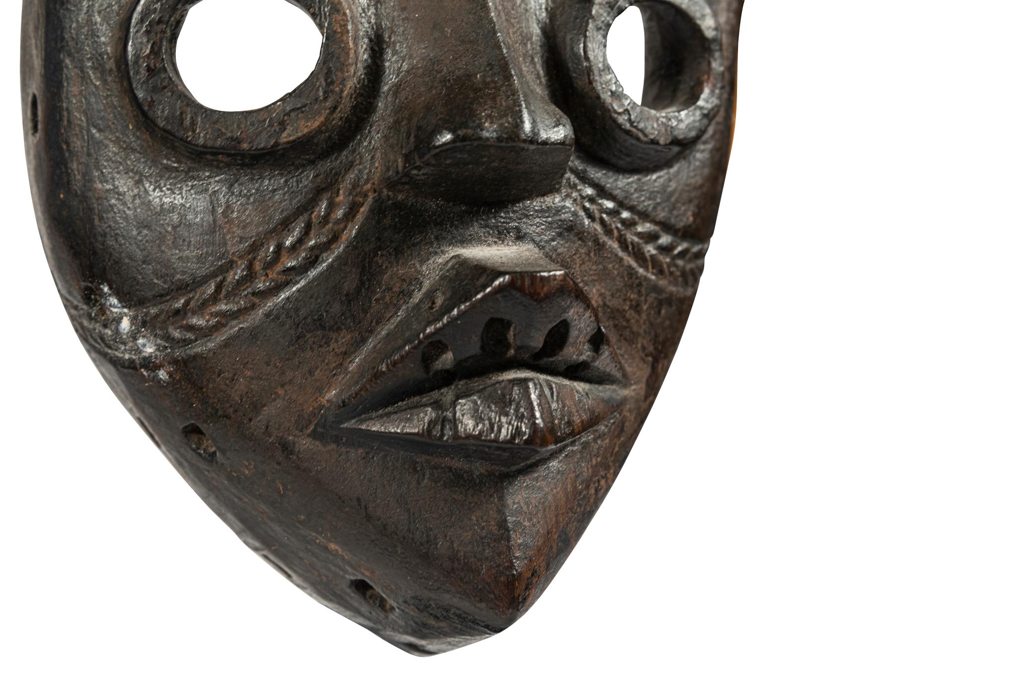 20th Century Dan-Toure, Face Mask, Ivory Coast, Late 19th Century