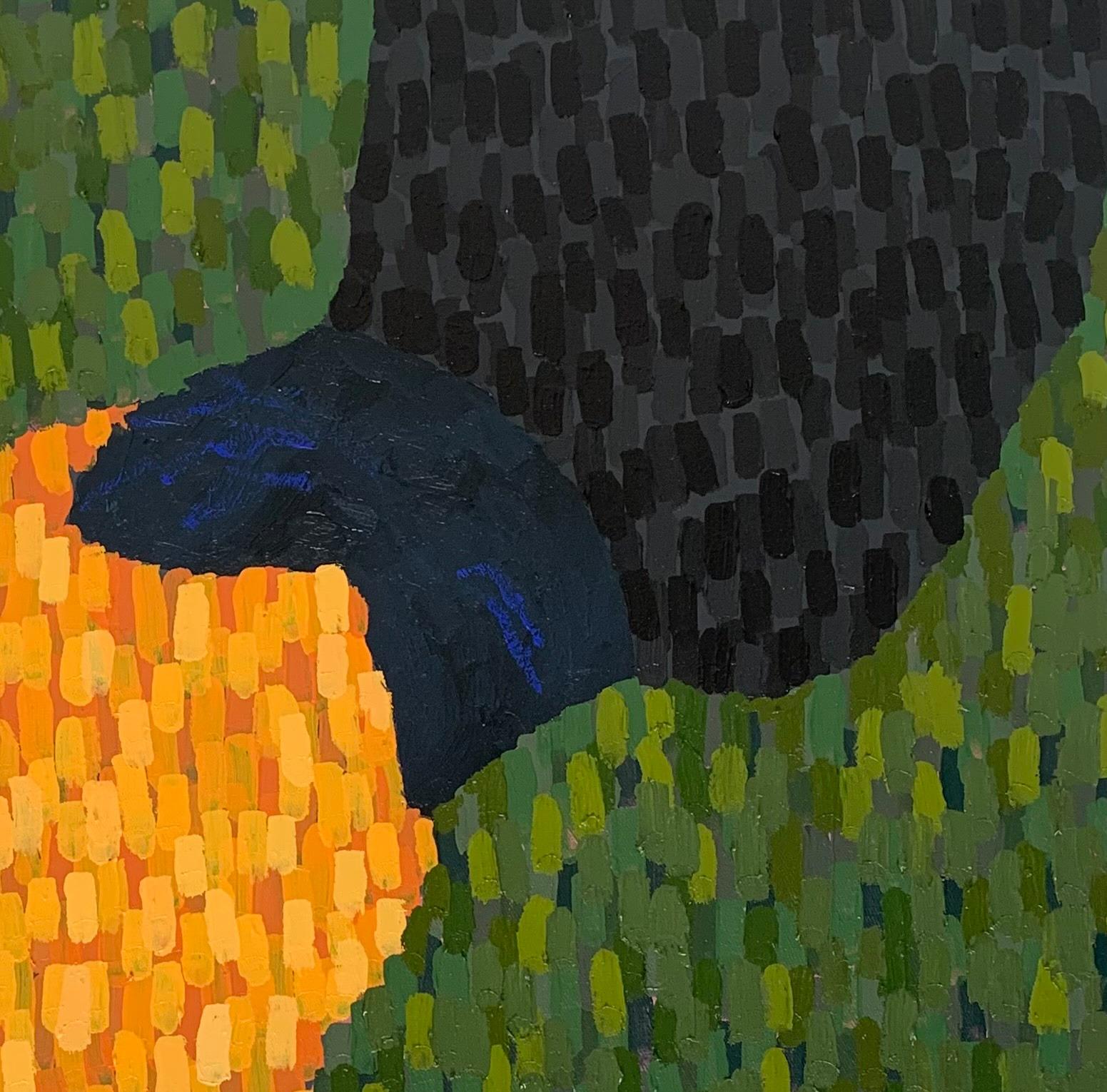 Qui, aspettando te -21° Secolo Contemporaneo, Impasto Figurativo, Donne, Amore 1