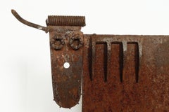 Dan Whitbeck Iron Cattle Sculpture
