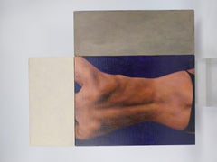 Dan Witz: acrylic on cavas, female nude