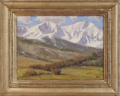 A New Coat for Sopris (Fall scene, 1st snow, colors of snow)