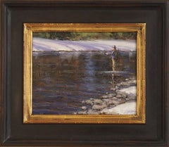 Always in Season (fly fishing, reflections, colors of snow)