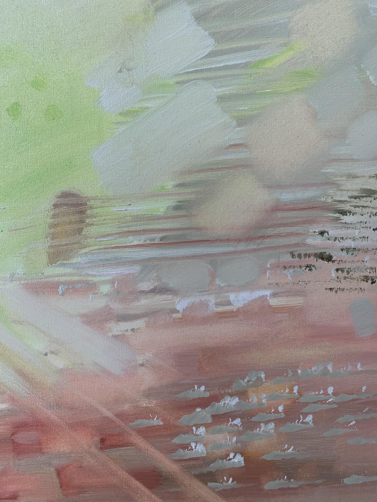 Insektum 119. Óleo sobre lienzo pintura abstracta, Insectos, Colorido, Arte polaco en venta 1
