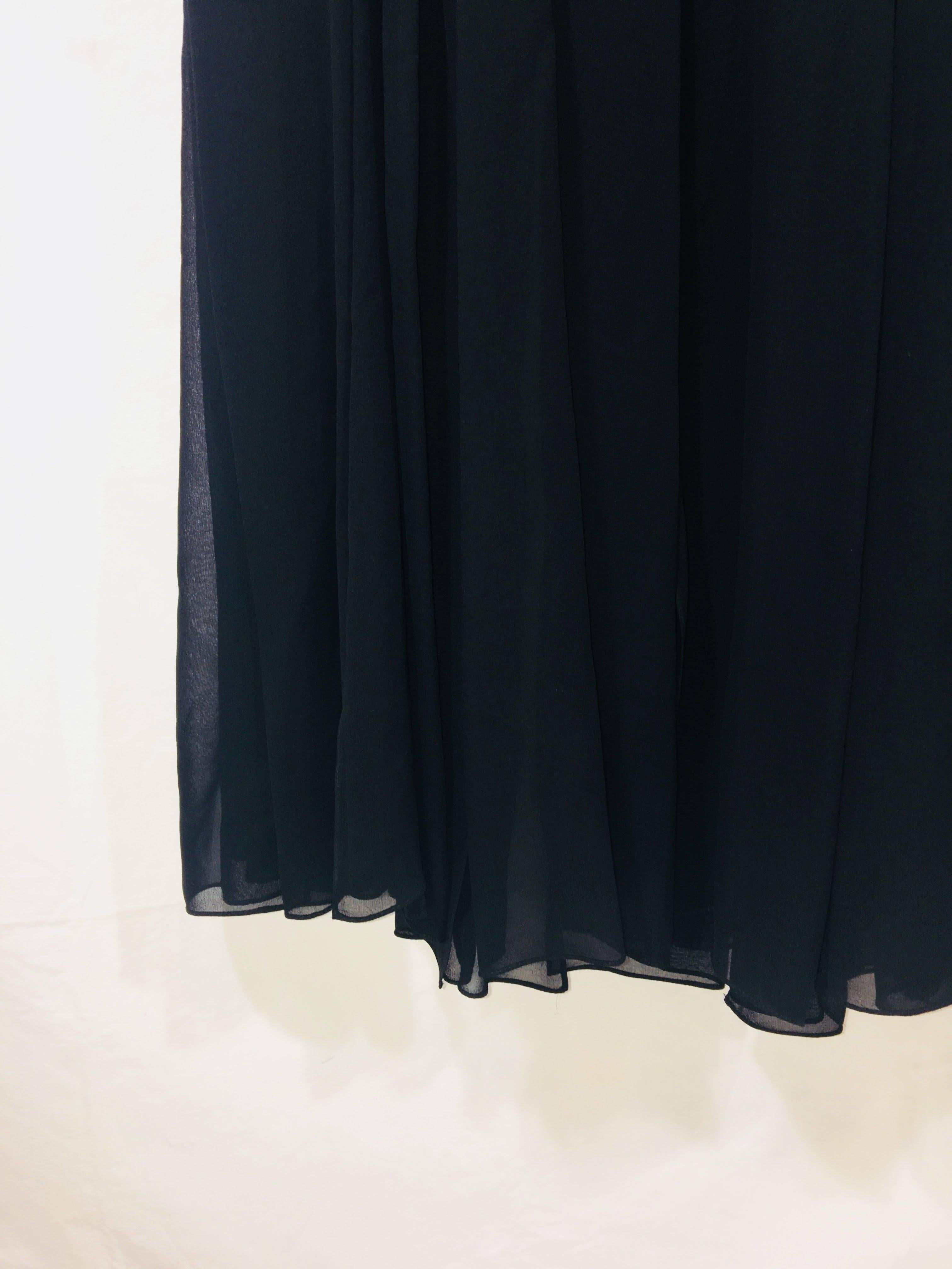 Dana Buchman Silk Pleated Skirt, Retails at $295