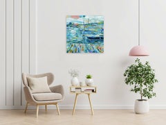 "In Your Presence" - Original Impasto Abstract Landscape Painting