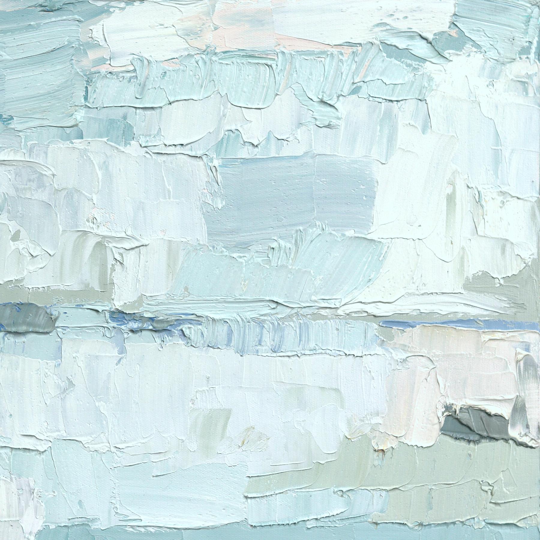 The Wind Picked Up - Original Abstract Nature Landscape Impasto Painting (peinture abstraite de paysage) en vente 2