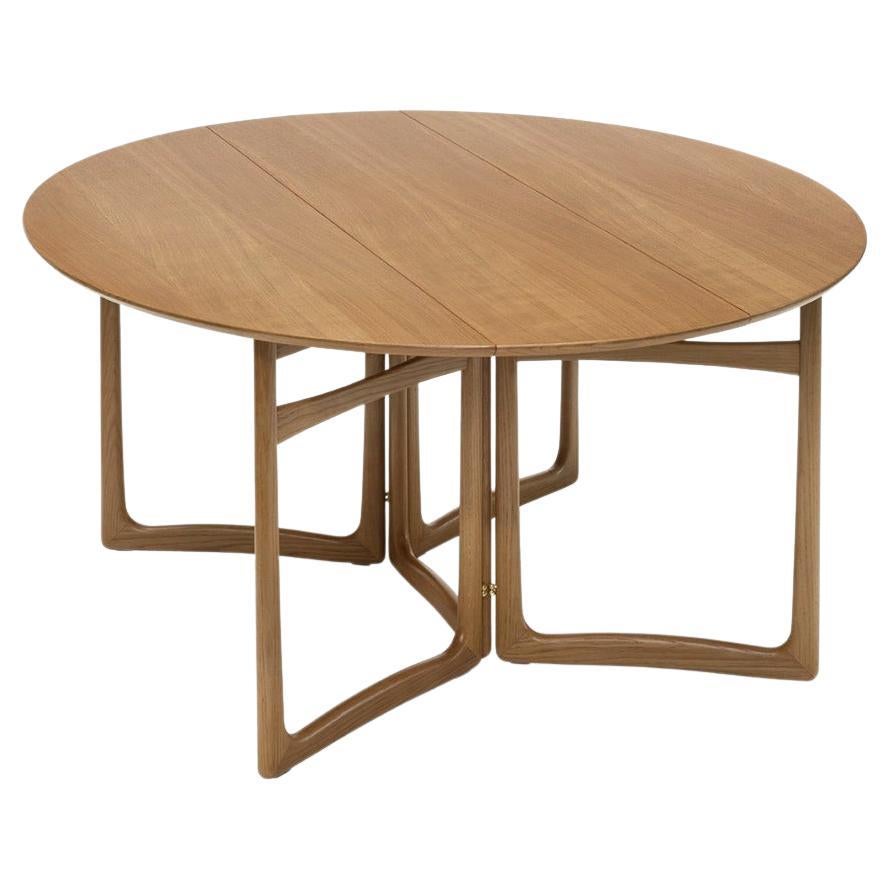 Dana Folding Oak Table For Sale