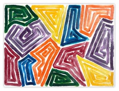 12 formes (peinture abstraite
