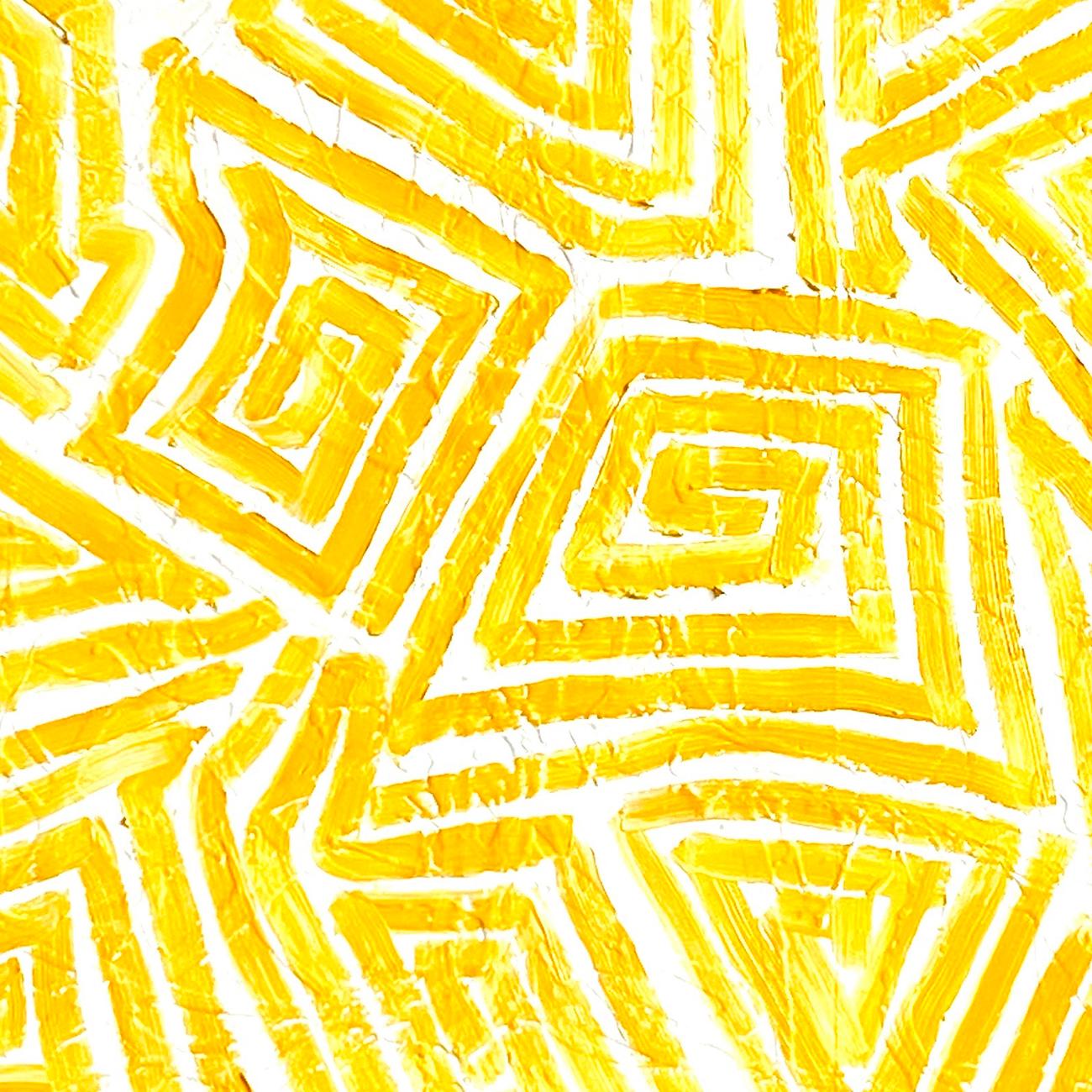 Cerca del Sol (Pintura Abstracta) - Painting Abstracto de Dana Gordon