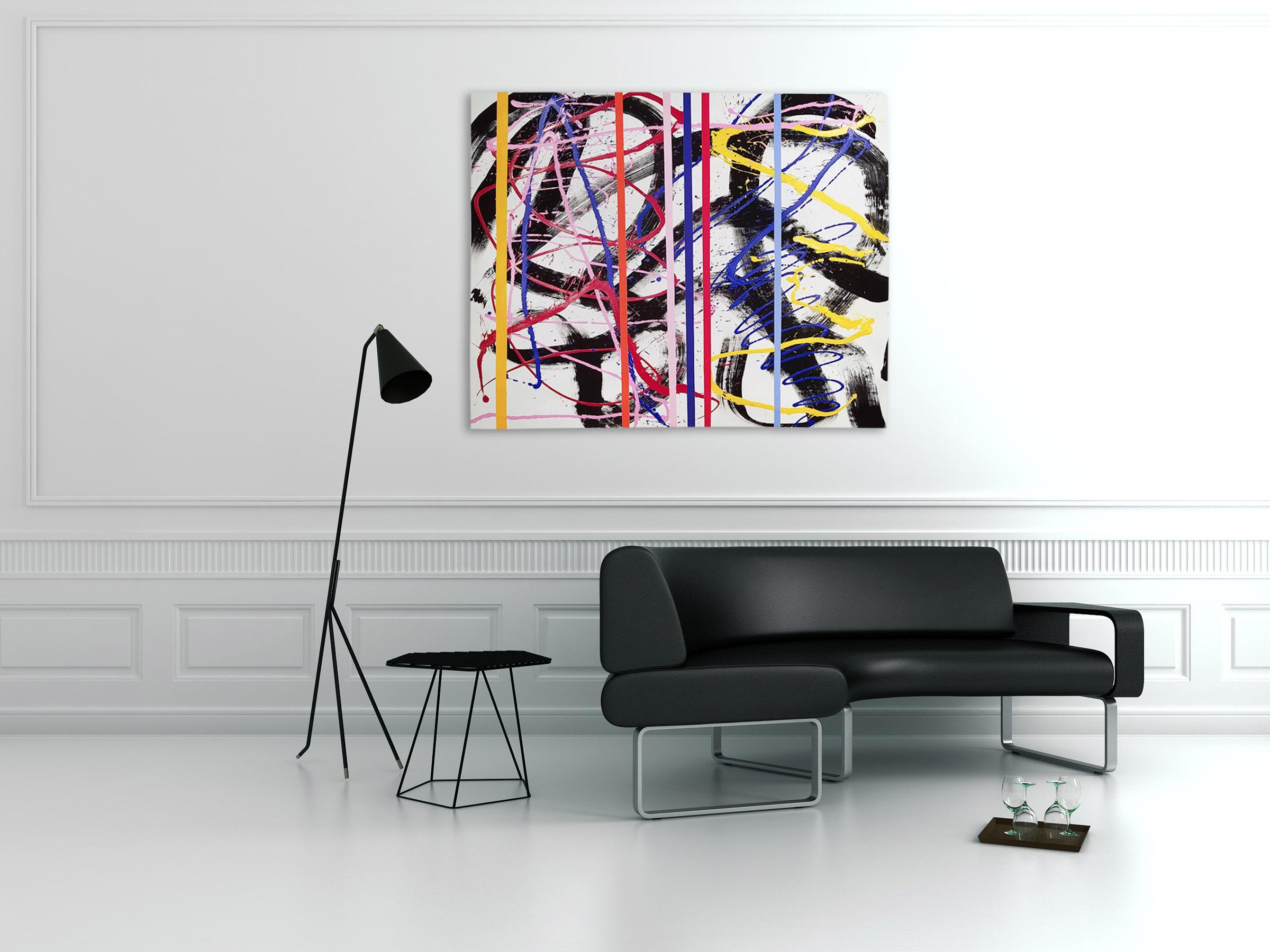 Congregazione (Pittura astratta) - Painting di Dana Gordon