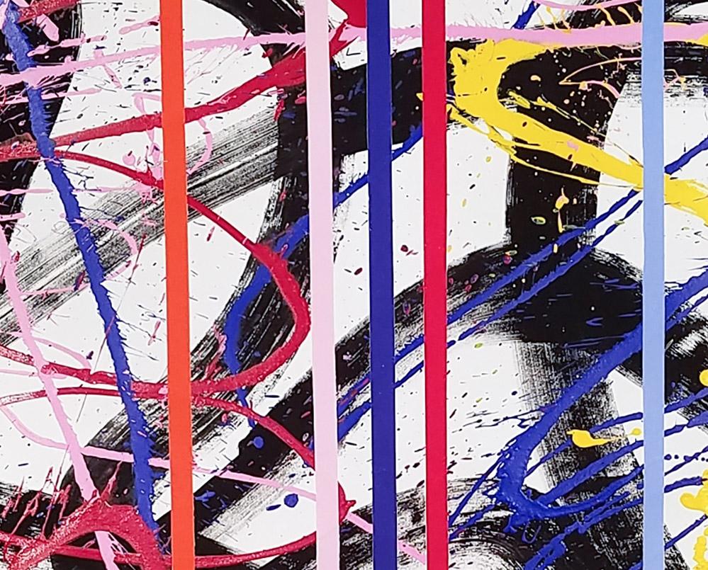 Congregazione (Pittura astratta) - Painting Astratto di Dana Gordon