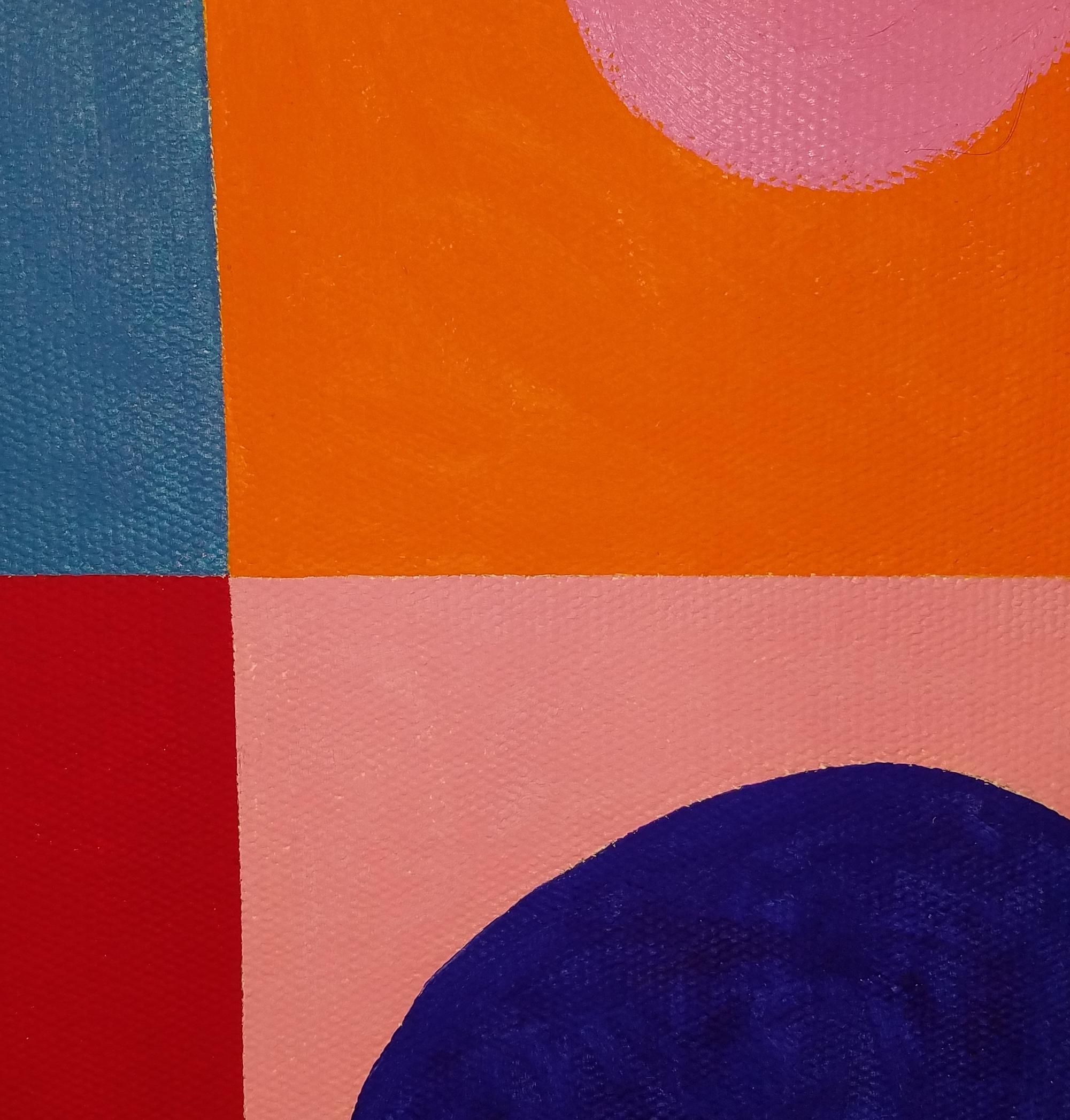 Fluxion 1 (Pittura astratta) - Abstract Painting Rosa di Dana Gordon