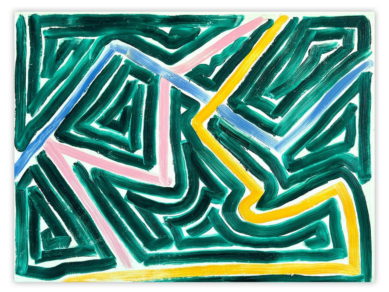 Abstract Painting di Dana Gordon - Greene & Greene (Pittura astratta)