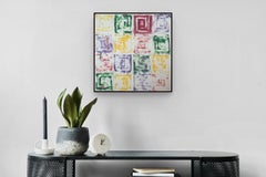 Scrapin' By 3 (Abstract Painting)