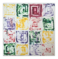Scrapin' By 3 (Abstract Painting)