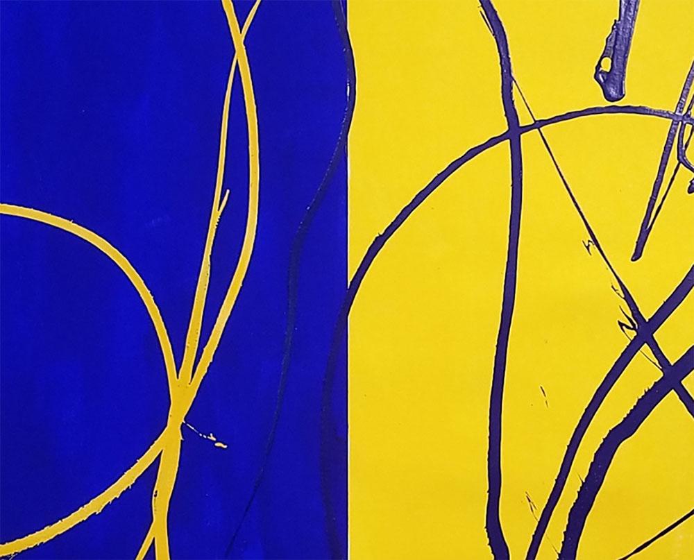 Das ist (Abstrakte Malerei) (Abstrakter Expressionismus), Painting, von Dana Gordon
