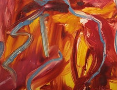 Abstract IV, Abstract Expressionist Monotype by Dana Gordon