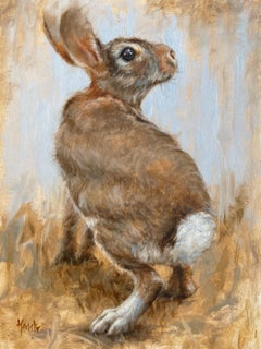 "Lucky Foot" (2023) By Dana Hawk, Original Oil Painting on Panel