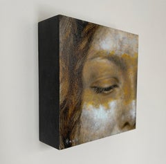 "Mask I" by Dana Hawk, Portrait, Original Oil Painting
