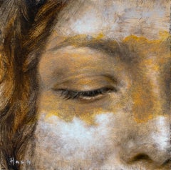 "Mask I" di Dana Hawk, Ritratto, Pittura a olio originale