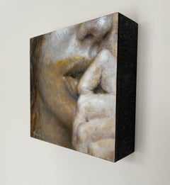"Mask II" by Dana Hawk, Portrait, Original Oil Painting