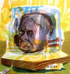 Untitled (Head of Timothy Leary)