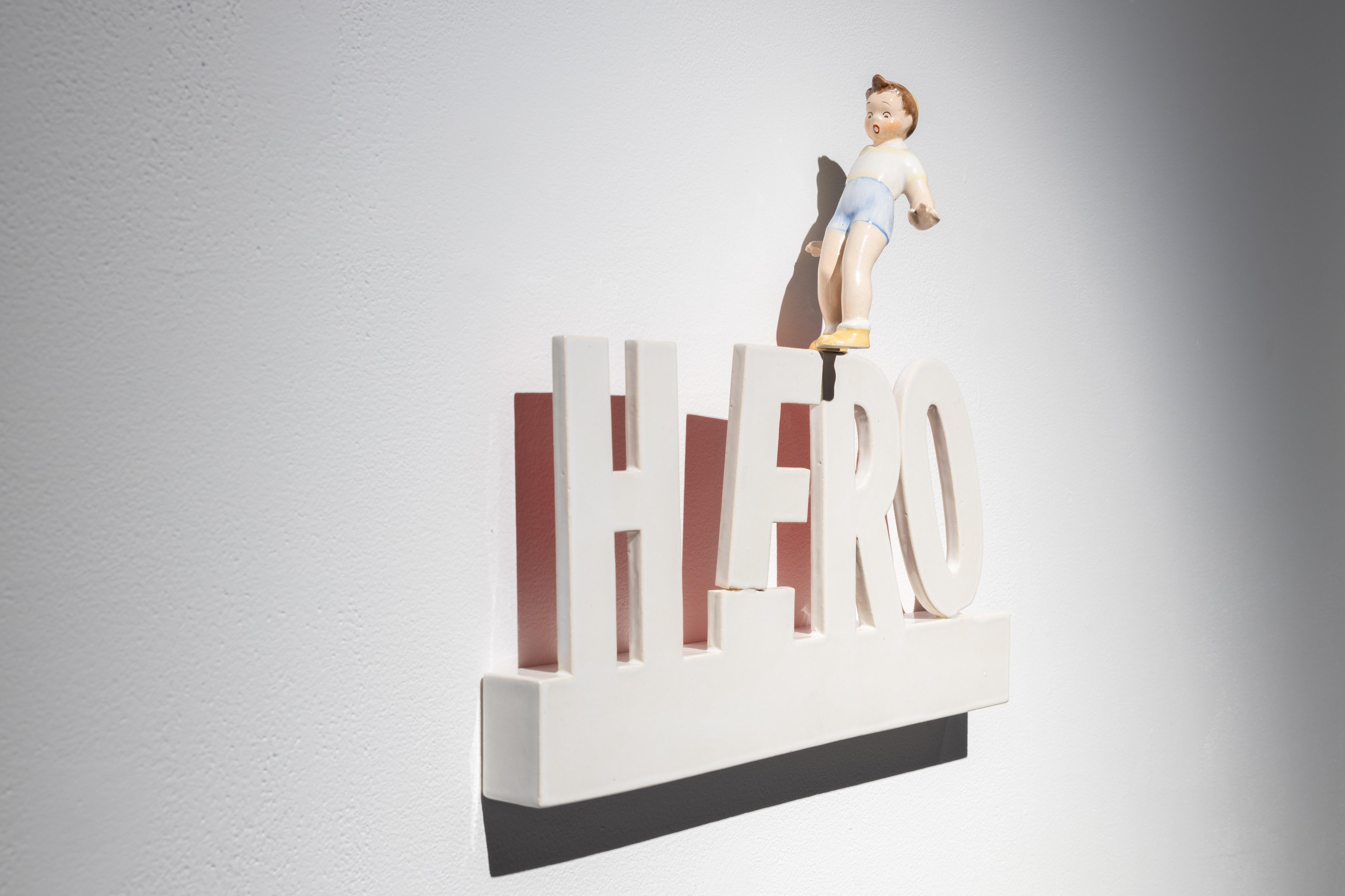Hero - Sculpture by Dana Widawski