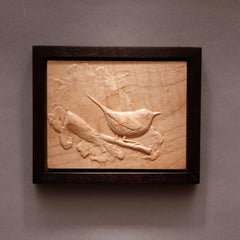 Sculpture en bas-relief « Maison Wren »