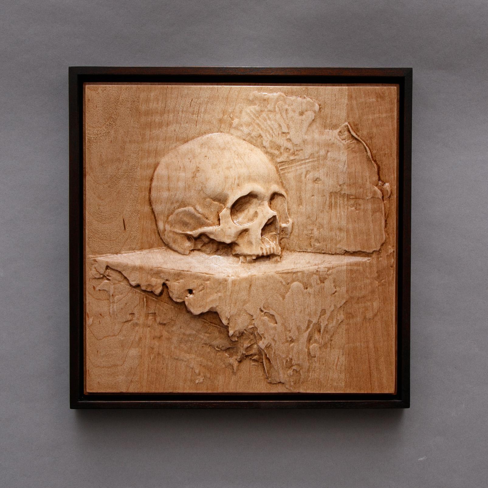 skull relief