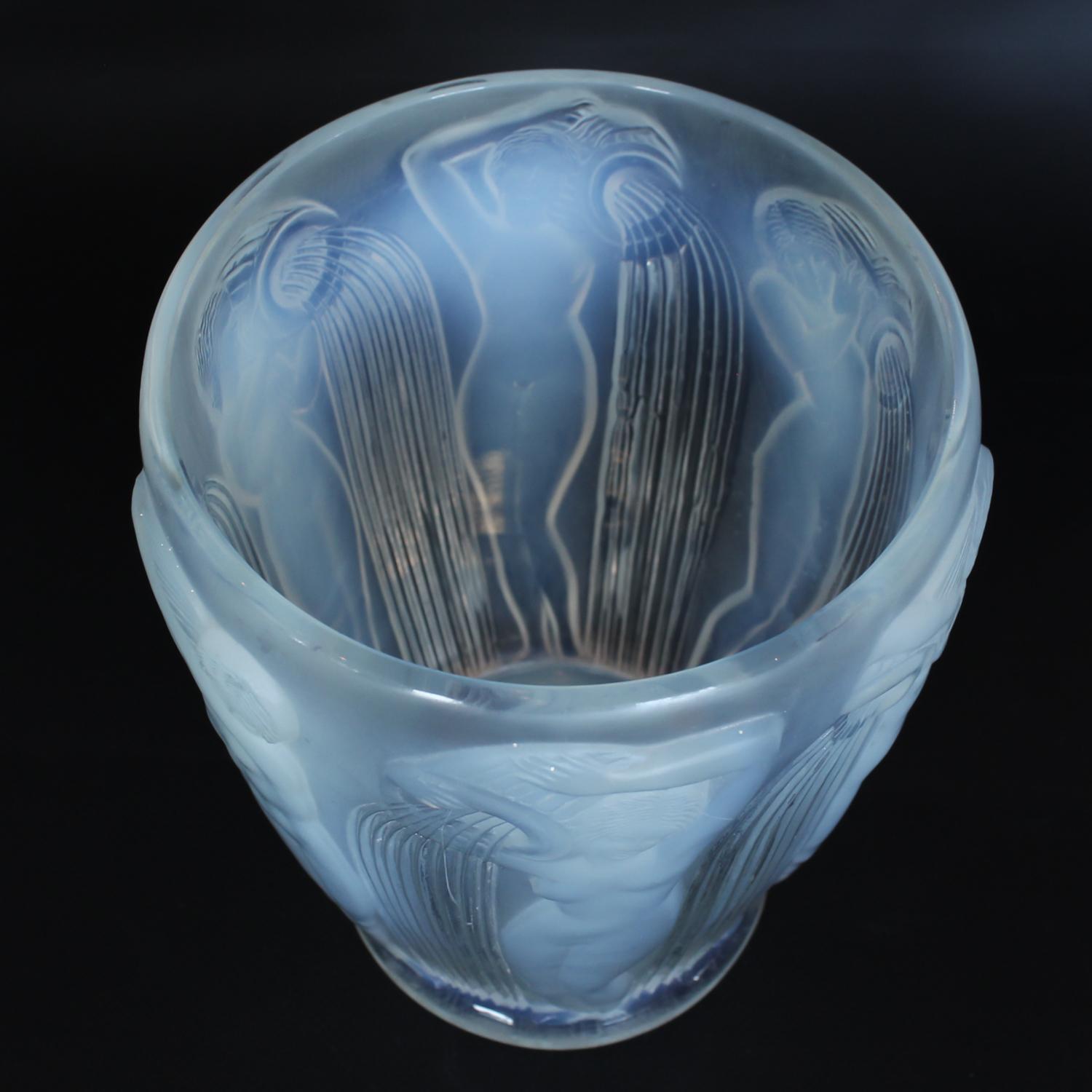 Art Deco Rene Lalique 'Danaides' Vase