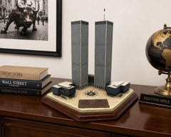 Danbury Mint Twin Towers World Trade Center September 11 Commemorative Architect