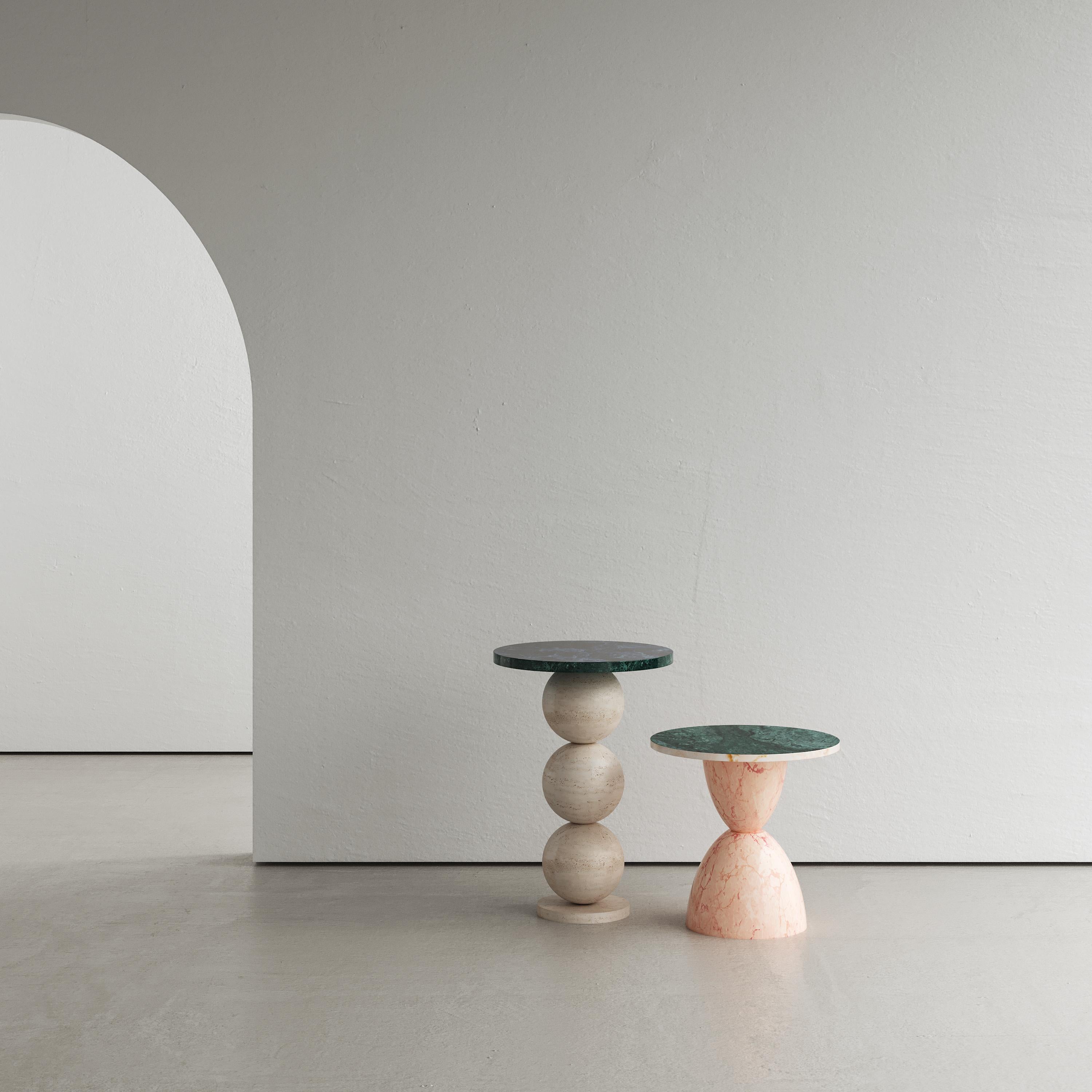 Post-Modern Dança Side Table by Gabriela Campos For Sale