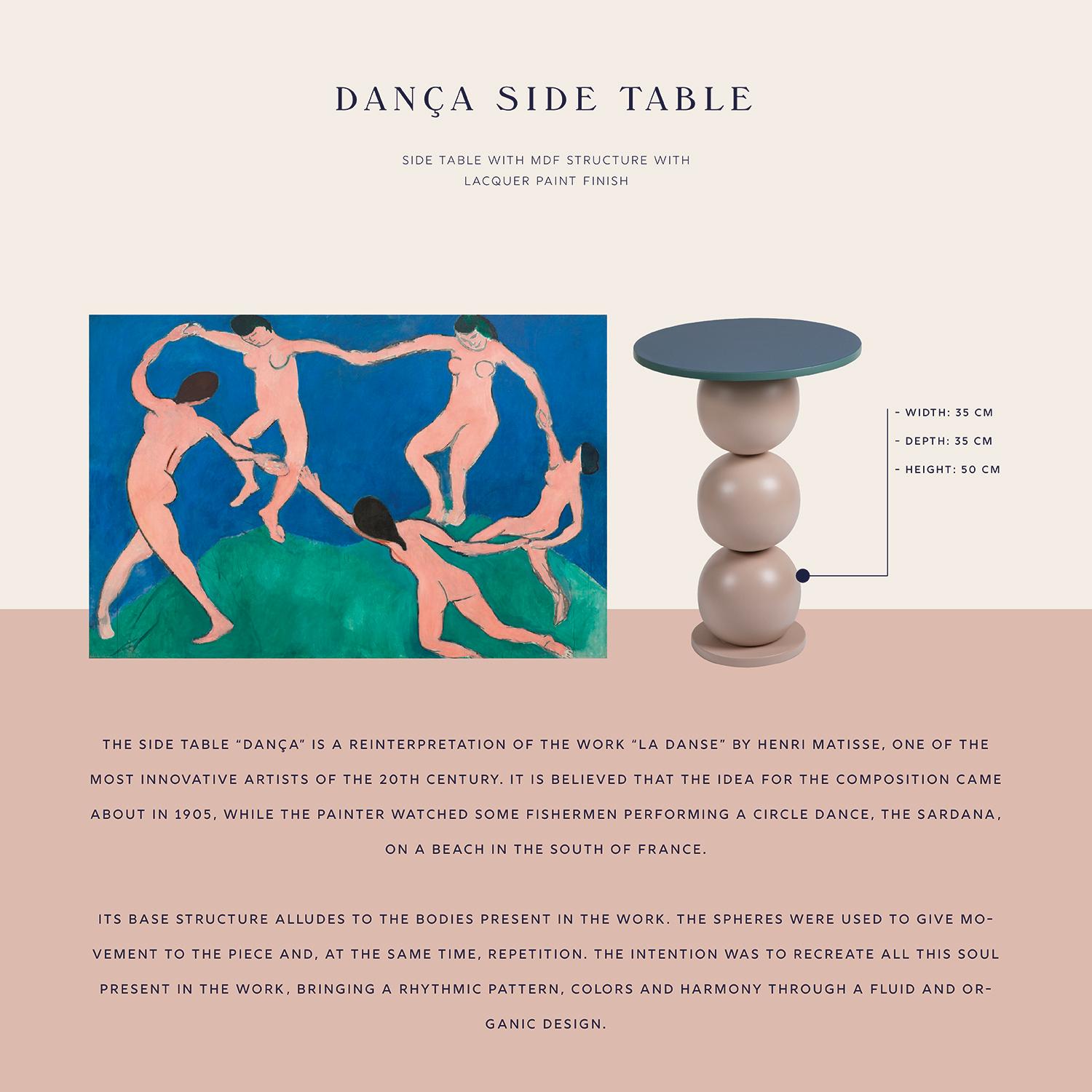 Laqué Table d'appoint Dança en vente
