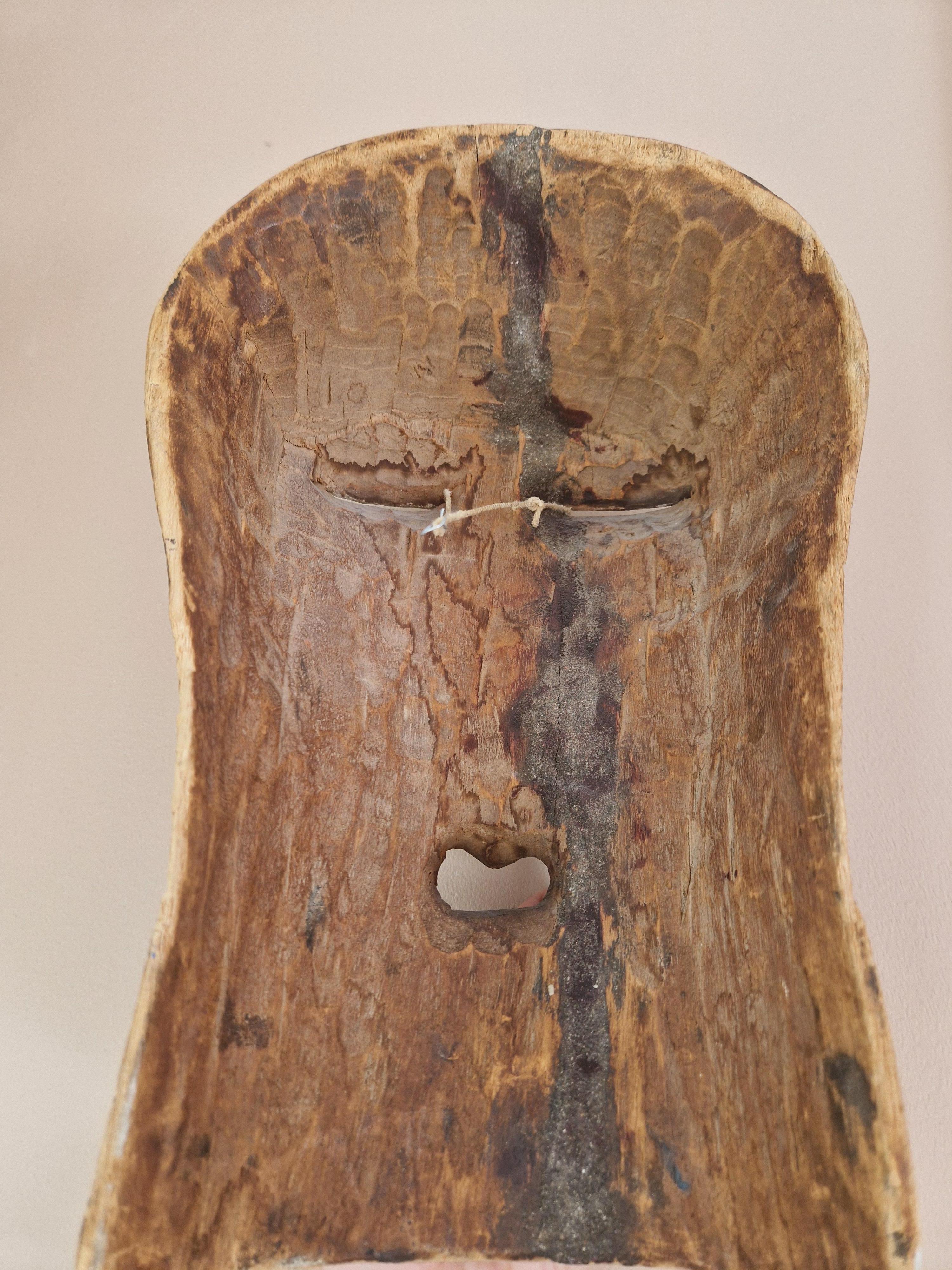 20ième siècle Masque de danse Kifwebe, Songye, Congo en vente