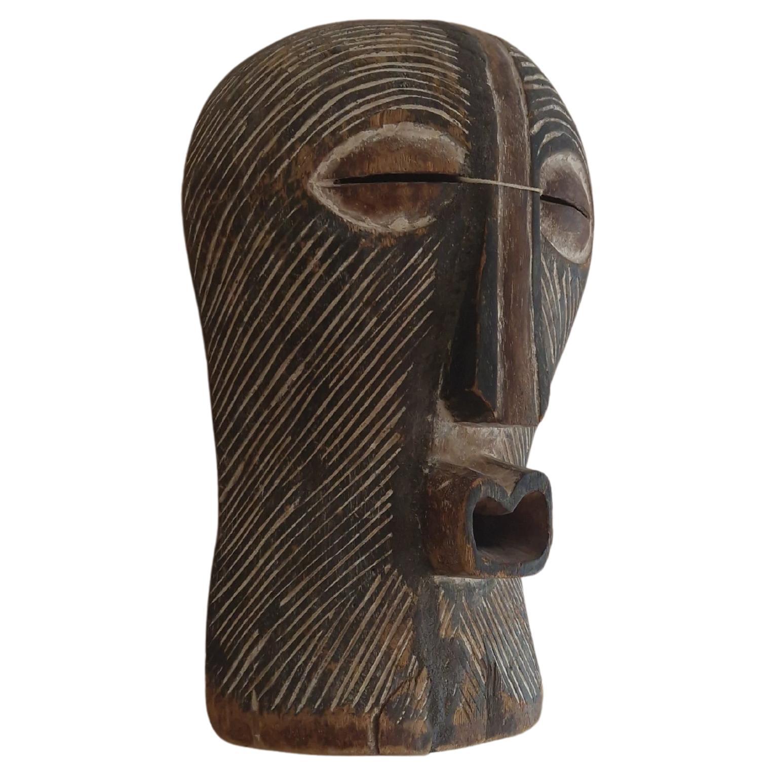 Dance mask, Kifwebe, Songye, Congo