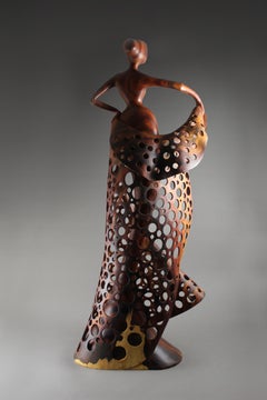 Dance, Wood Sculpture by Nairi Safaryan