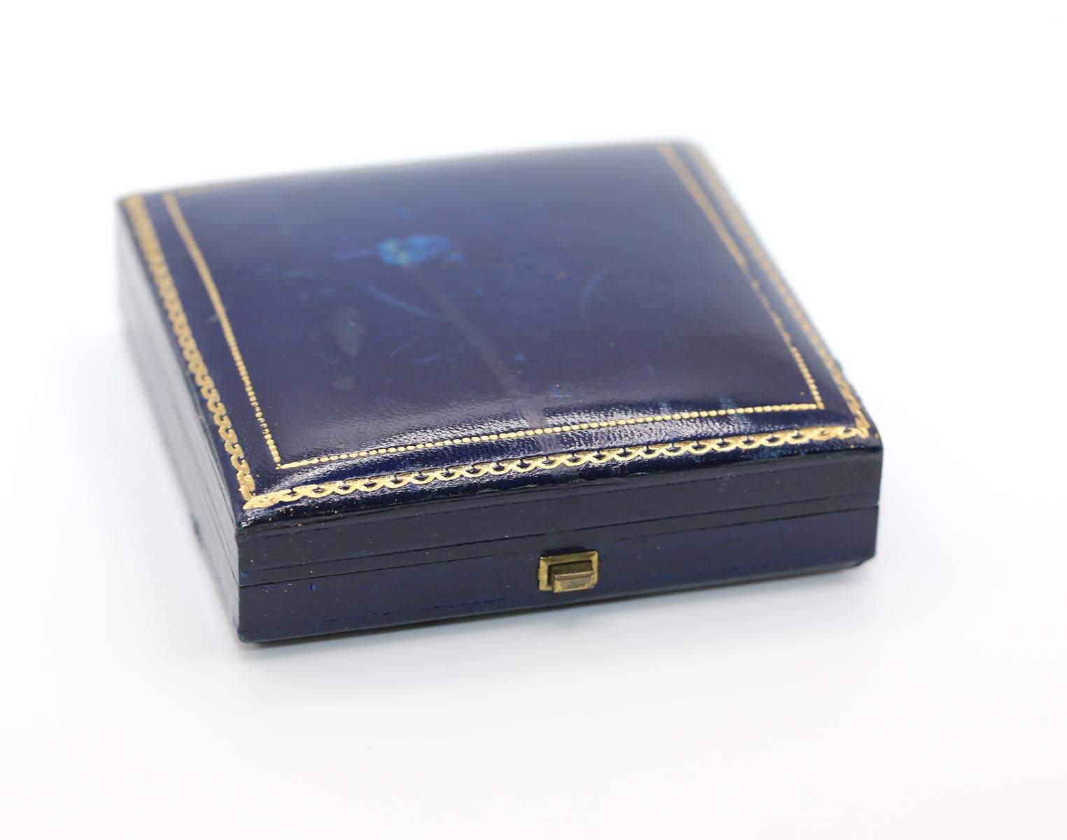 Dancer Brooch Diamonds 18K Yellow Gold Flamenco Box, 1940 For Sale 8