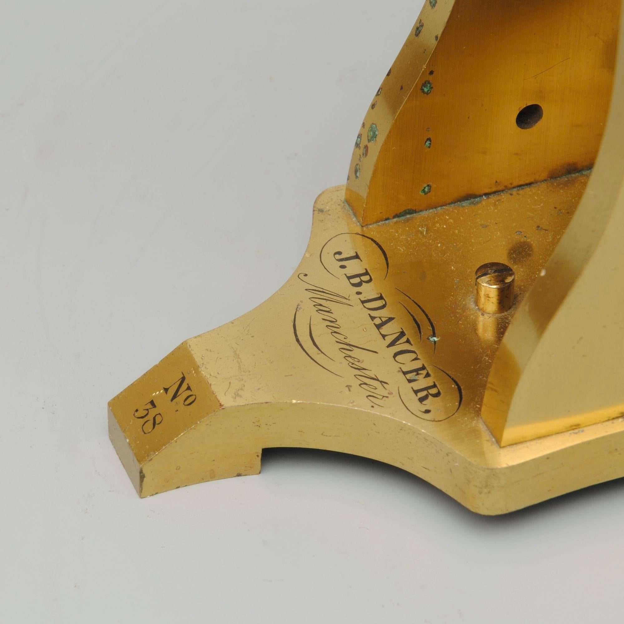 19th Century Dancer Field Microscope in Fine Condition For Sale