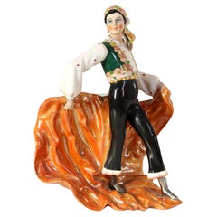 Vintage Dancer Statue from Girardi Giovanni, 1940s