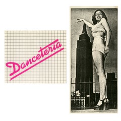 Danceteria New York a Set of 2 Original Club Flyers