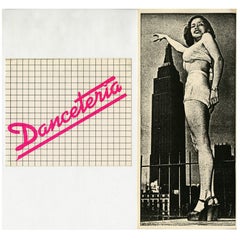 Danceteria New York ein Satz von zwei Original-Club-Flyern