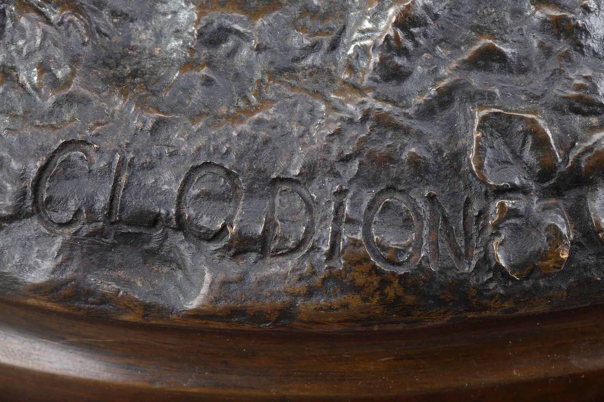 French Dancing Bacchantes and Putti Bronze Sculpture after Clodion For Sale