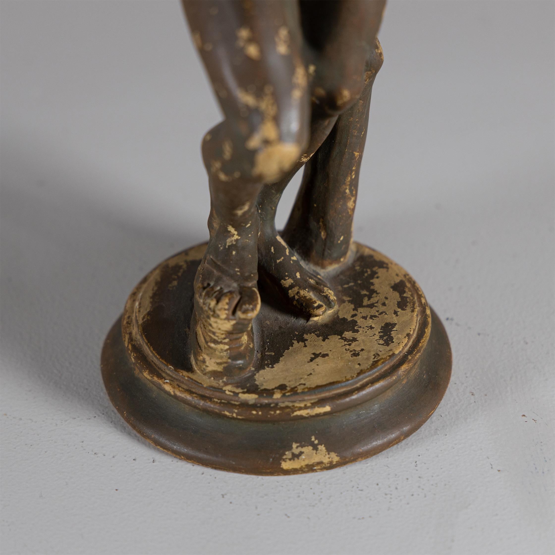 Dancing Faun after Soldani-Benzi, 2nd Half 19th Century In Good Condition For Sale In Greding, DE