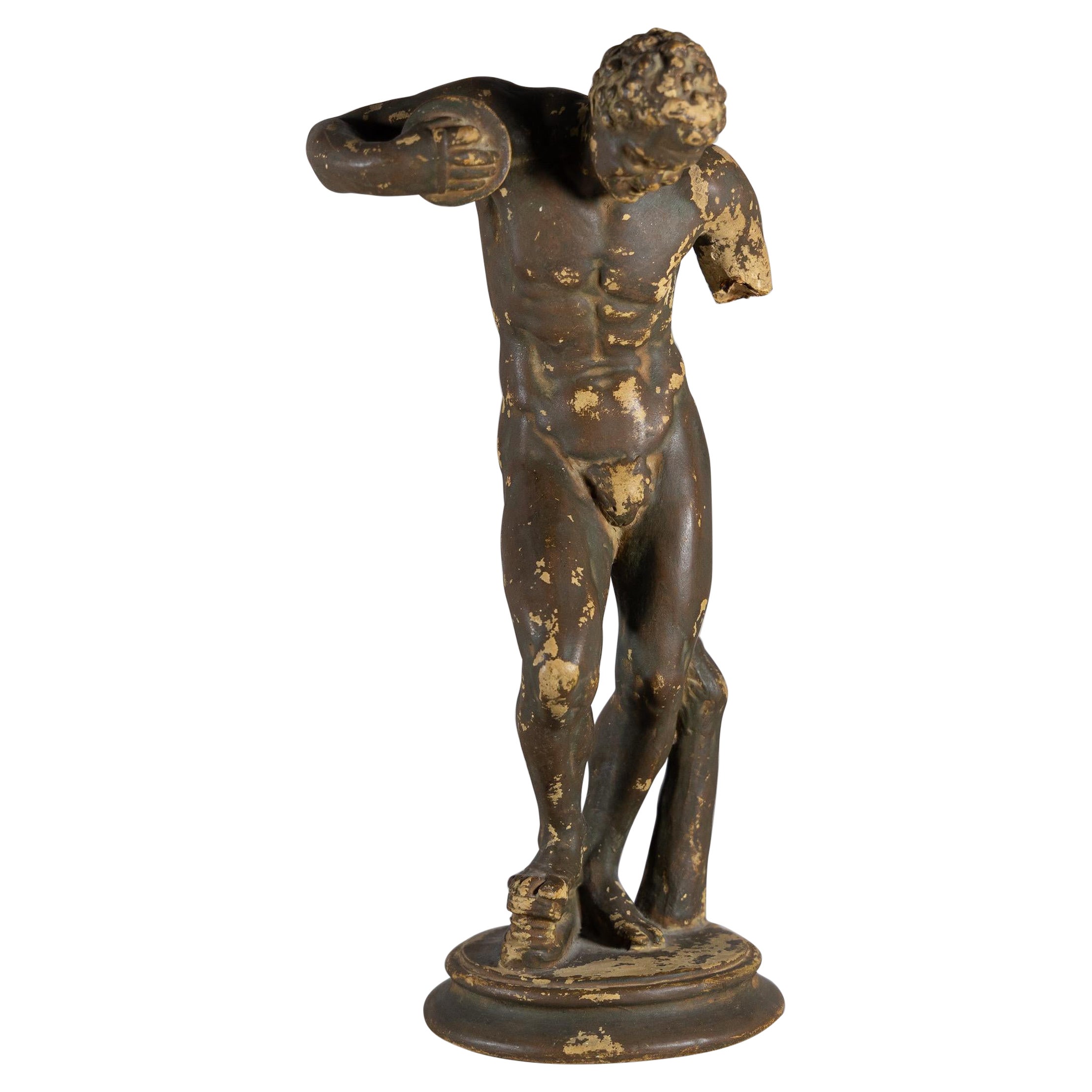 Dancing Faun after Soldani-Benzi, 2nd Half 19th Century For Sale