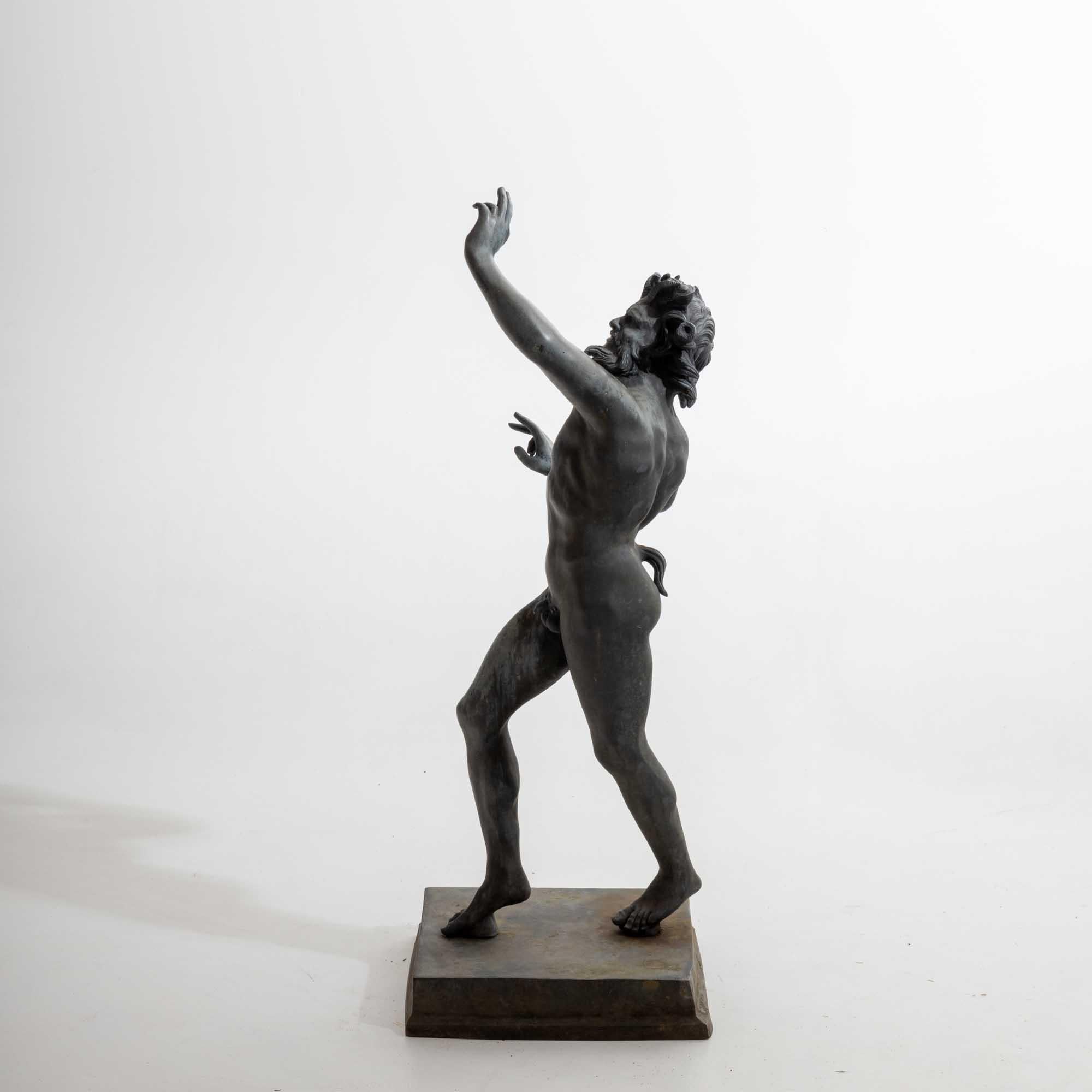 Dancing Faun from Pompeii, Italy, probably late 19th Century 4