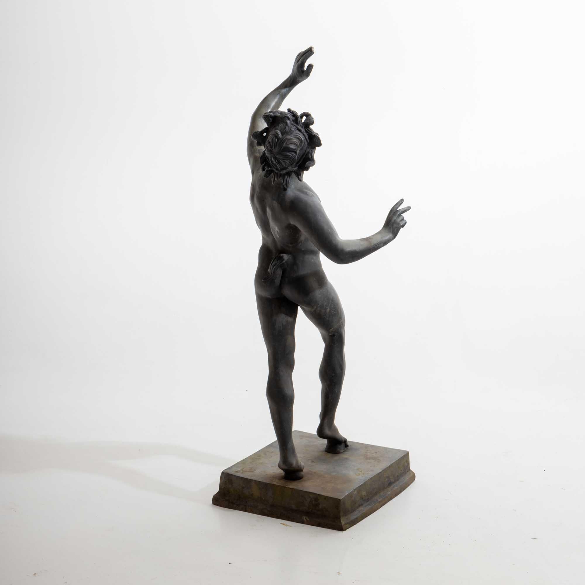 Dancing Faun from Pompeii, Italy, probably late 19th Century For Sale 6