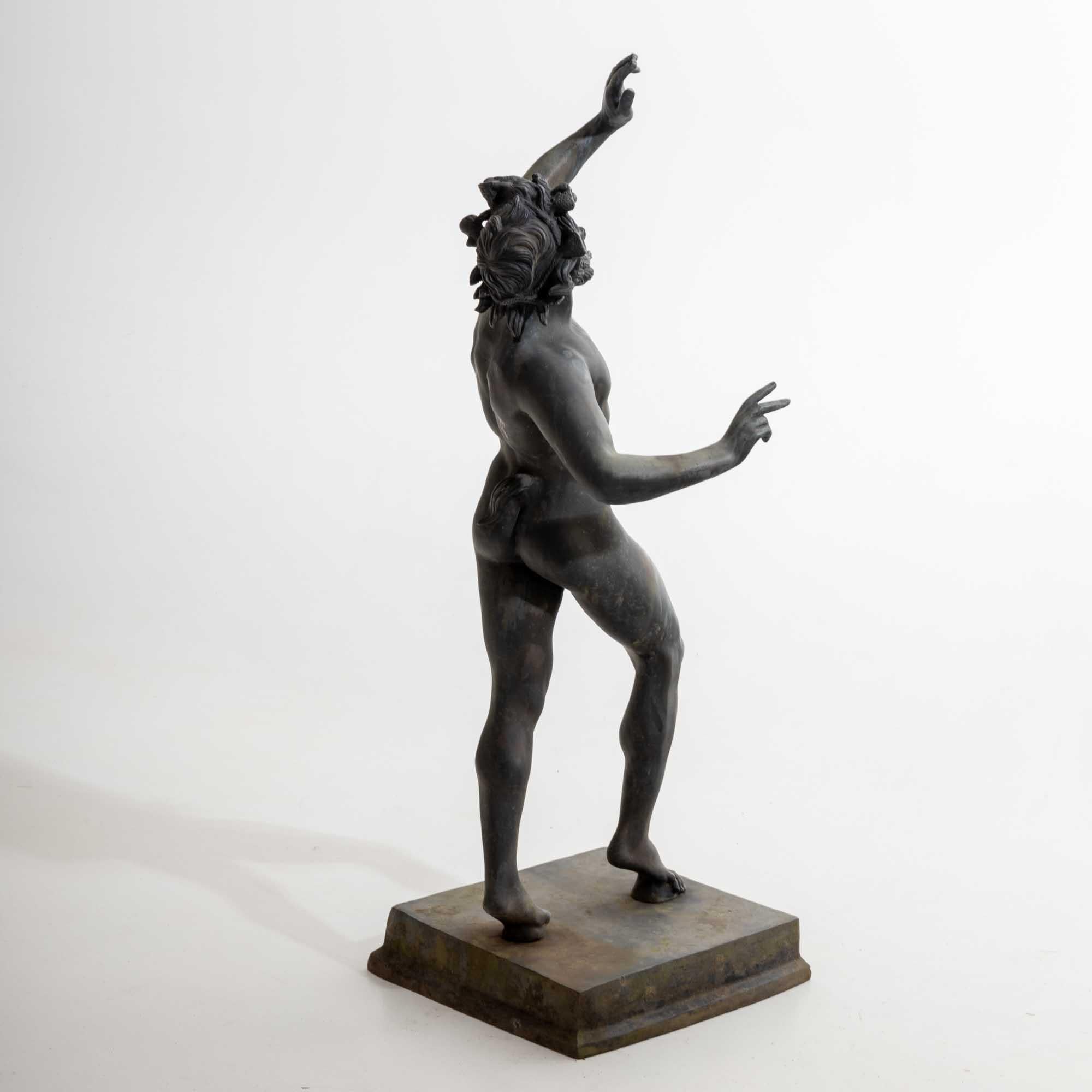 Dancing Faun from Pompeii, Italy, probably late 19th Century For Sale 7