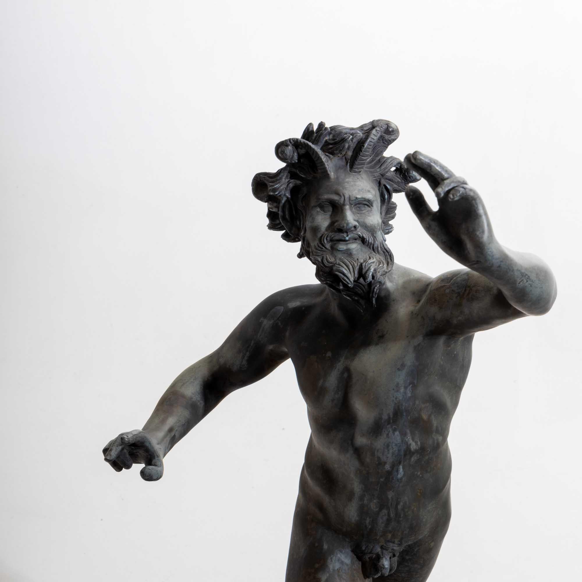 Dancing Faun from Pompeii, Italy, probably late 19th Century For Sale 2